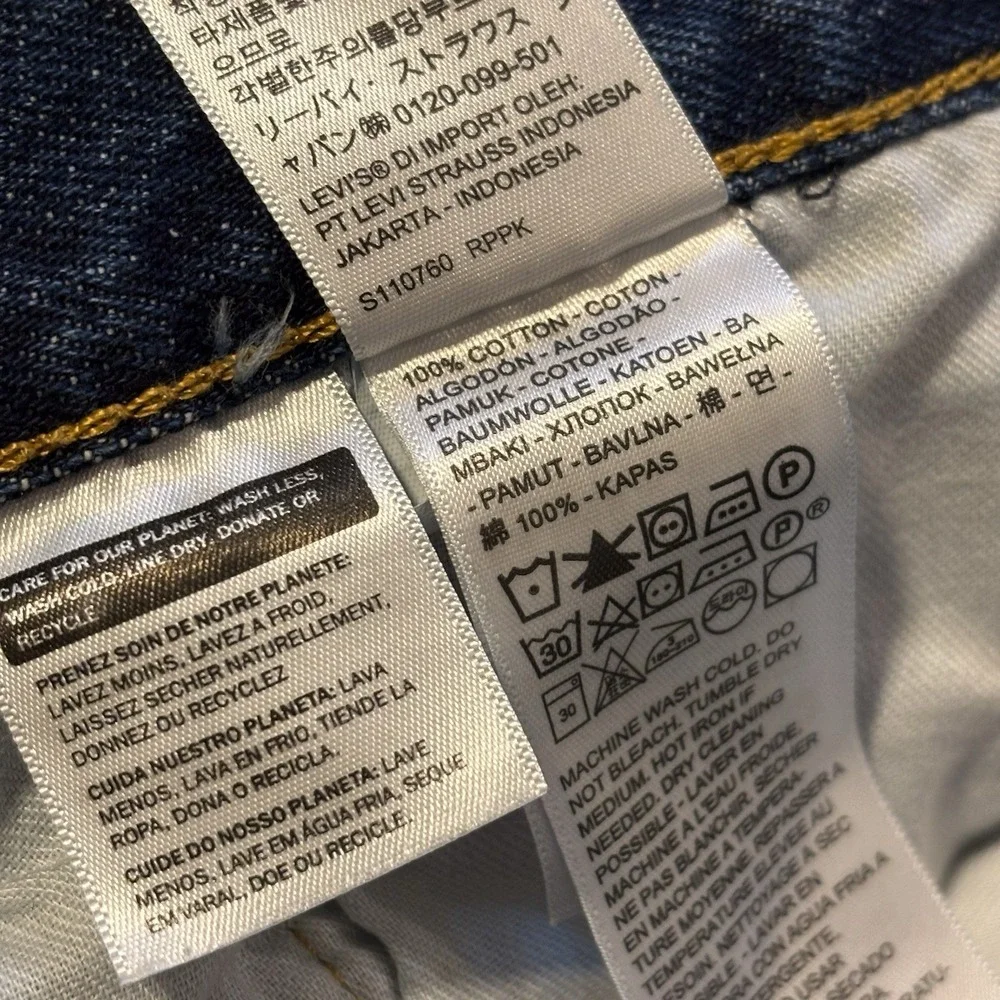 Levis stains no